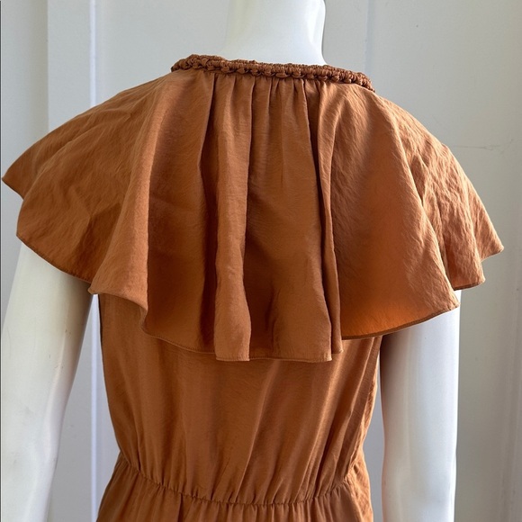 Vince Terracotta Dress- Size XS - Picture 3 of 4